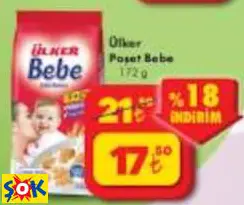 ÜLKER POŞET BEBE BİSKÜVİSİ ÜLKER POŞET BEBE BİSKÜVİSİ